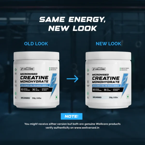(Wellcore) - Micronised Creatine Monohydrate - 307 gm (0.67 Lb), Fruit Fusion - Image 5